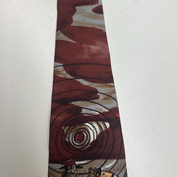 The Beatles Vintage Rocky Raccoon Song 100% Silk Tie - Picture 14 of 14